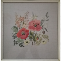 Flowers two 32 x 32 cm