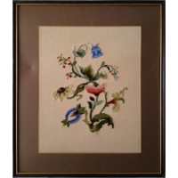 Flowers (no glass in frame) 39 x 44 cm